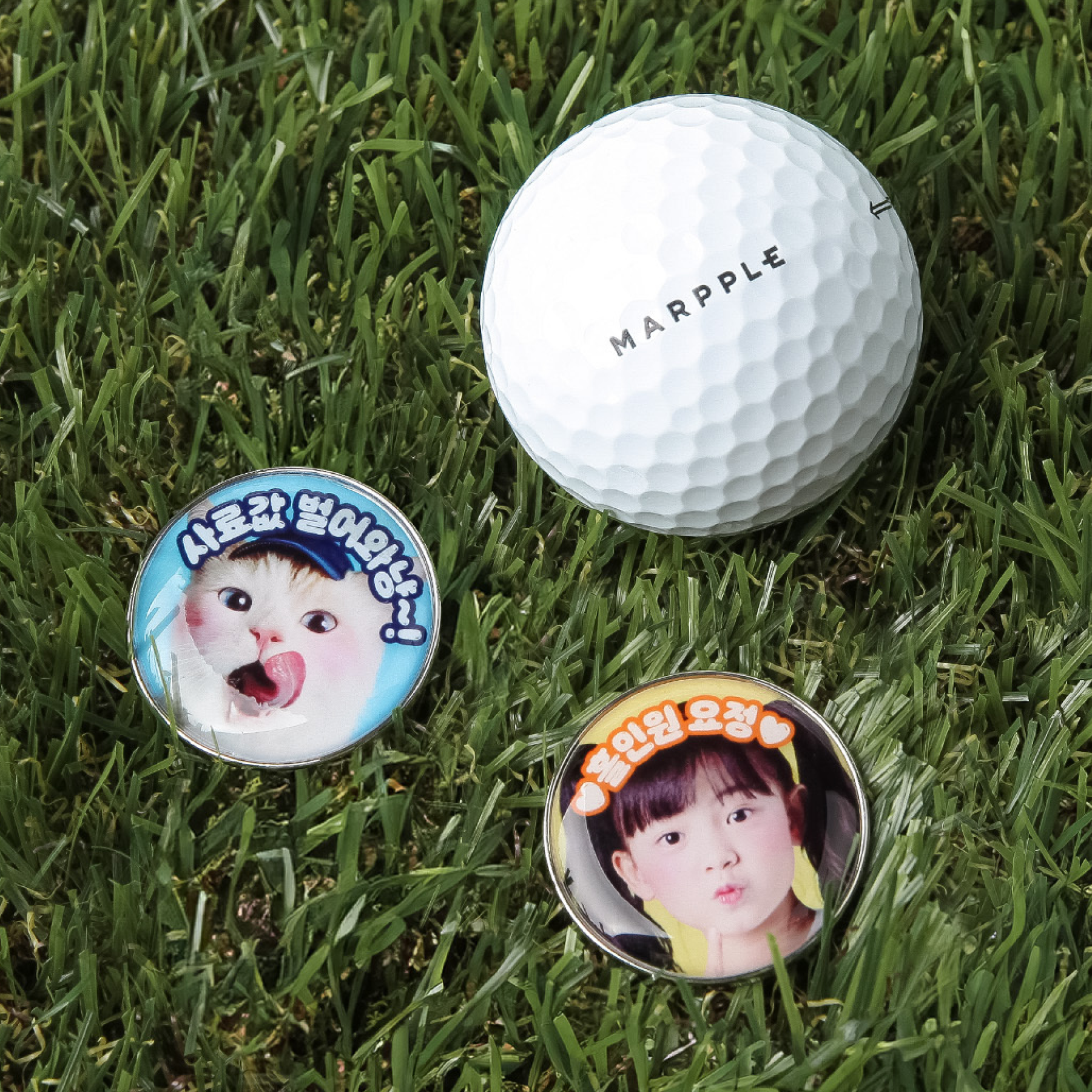 홀인원 기념품 볼마커 1개부터 소량 제작하는 방법 - 마플