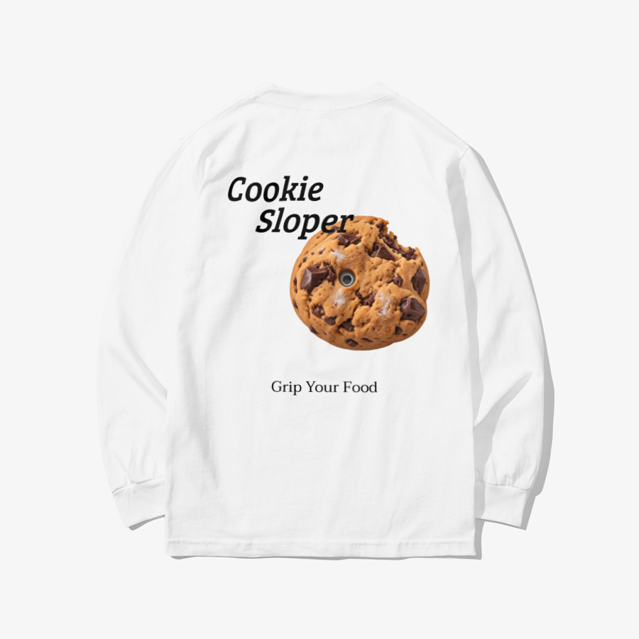 クッキークライミング長袖Tシャツ